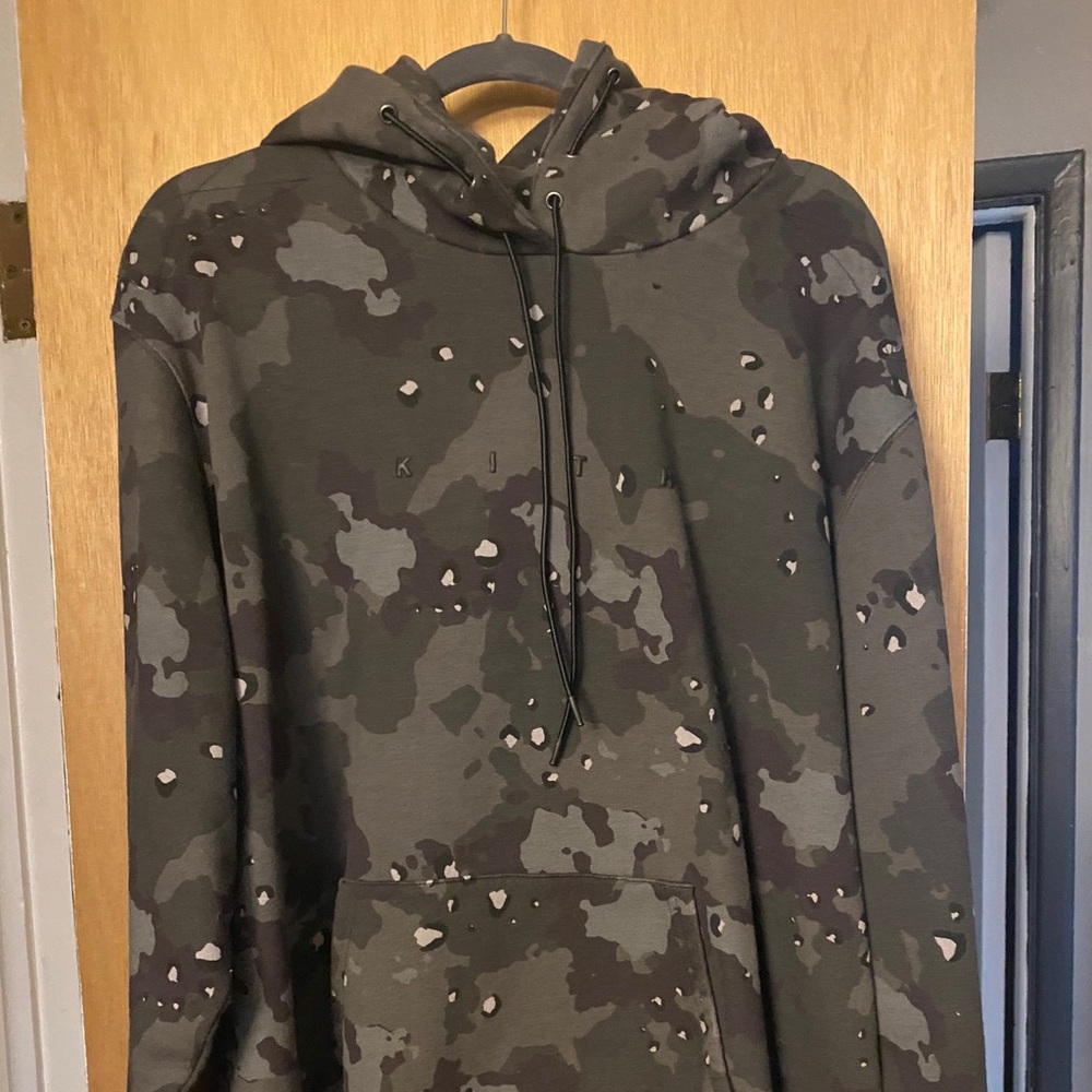 KITH camo hoodie